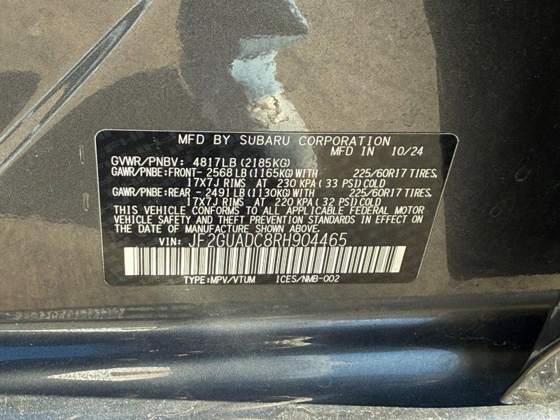 Used 2024 Subaru Crosstrek 2.0i Premium image 25