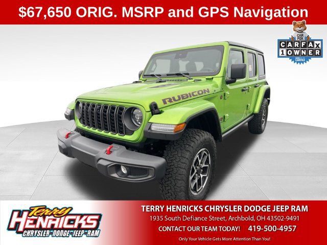 Used 2025 Jeep Wrangler Unlimited Rubicon w/ Safety Group
