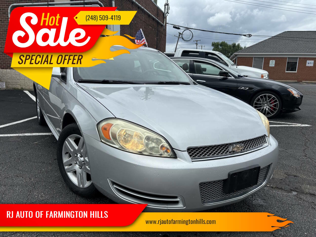 Used 2014 Chevrolet Impala LT w/ LT Sunroof Package image 1