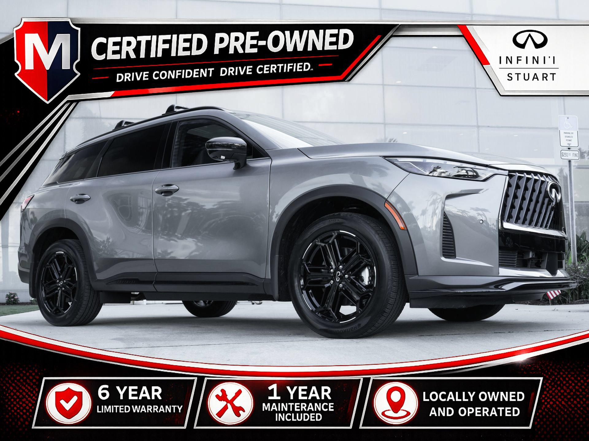 Certified 2026 INFINITI QX60 Sport w/ Dark Cargo Package