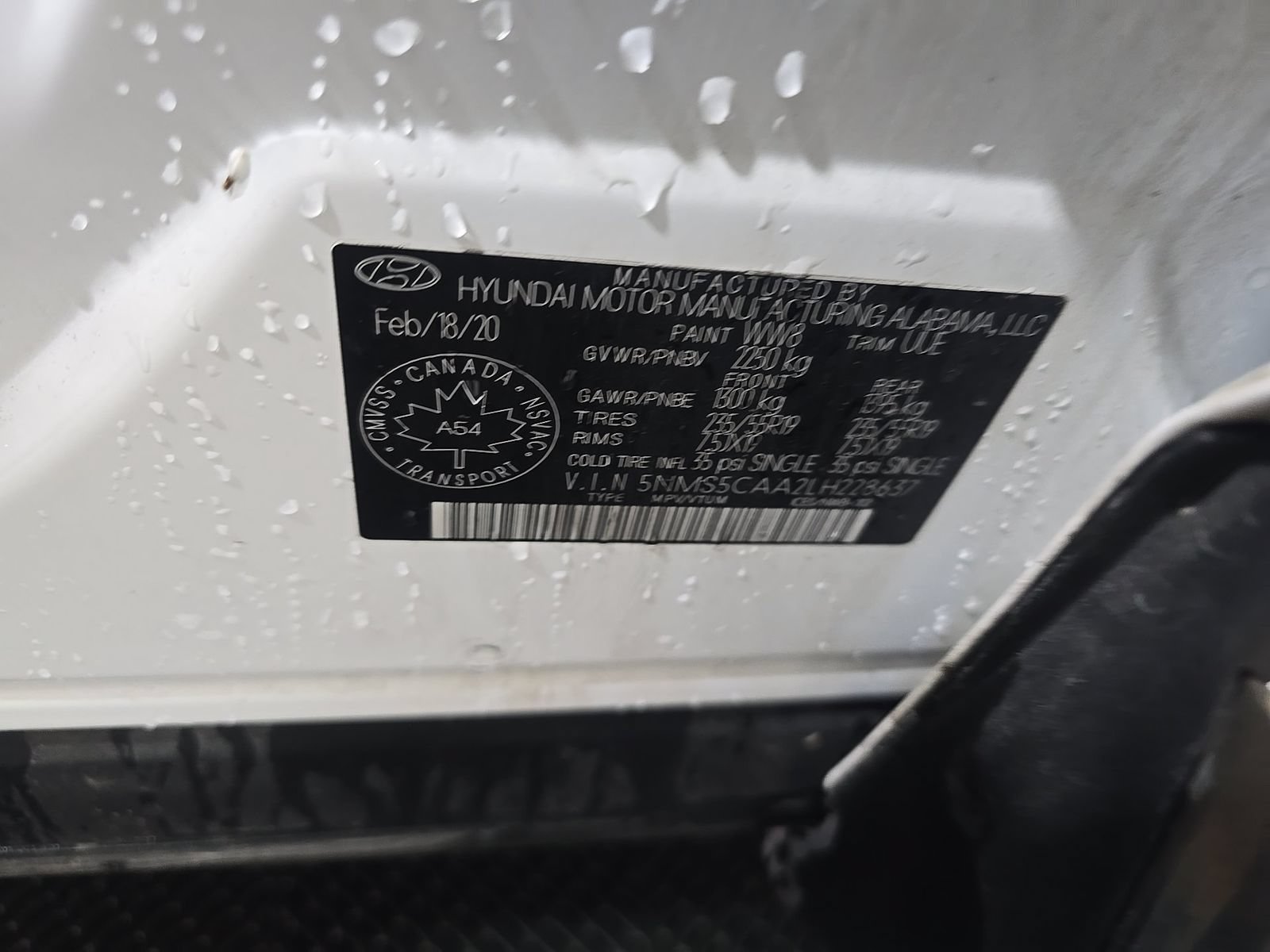 Used 2020 Hyundai Santa Fe Limited AWD/4WD image 16
