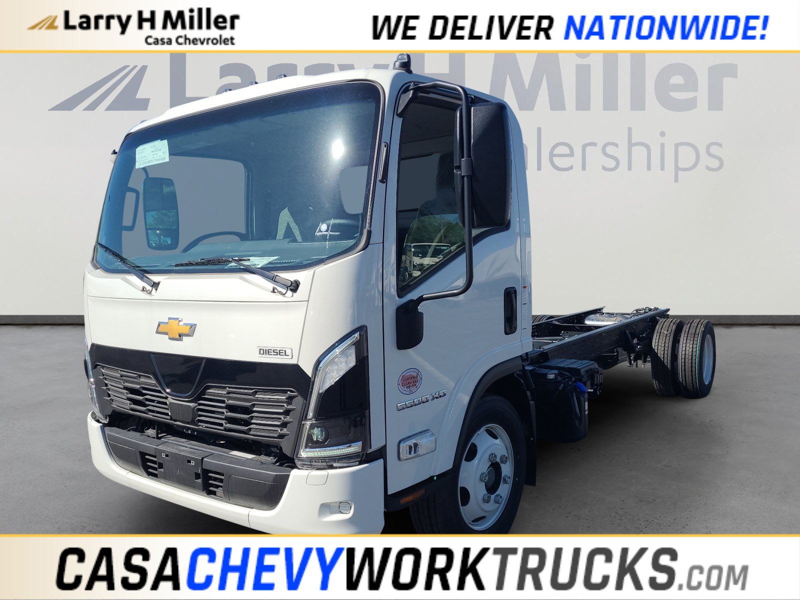 New 2025 Chevrolet Low Cab Forward 5500 XD RWD image 1