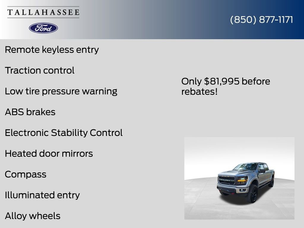 New 2025 Ford F150 XLT w/ Equipment Group 303A High image 5