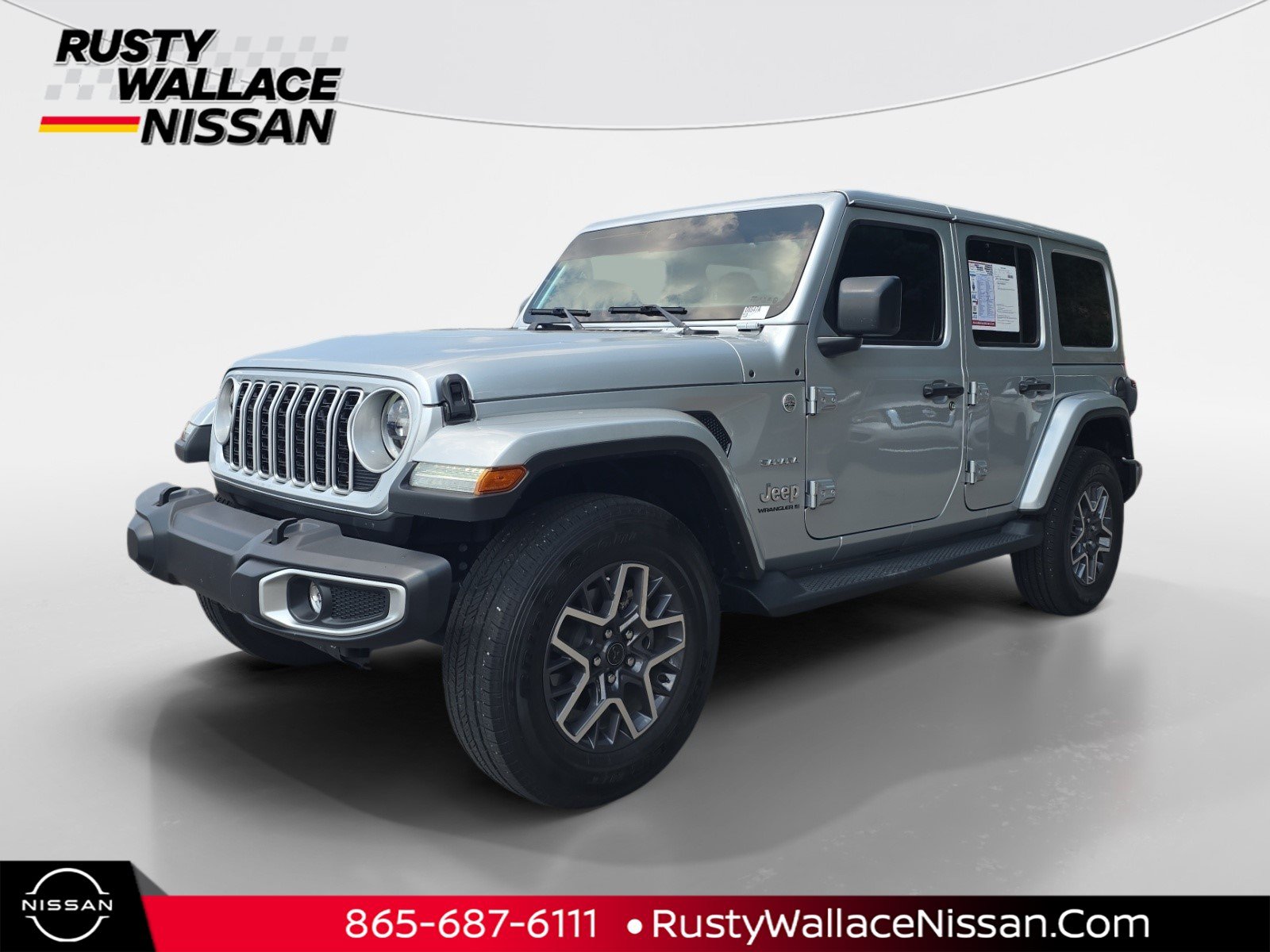 Used 2024 Jeep Wrangler Unlimited Sahara w/ Safety Group AWD/4WD image 1