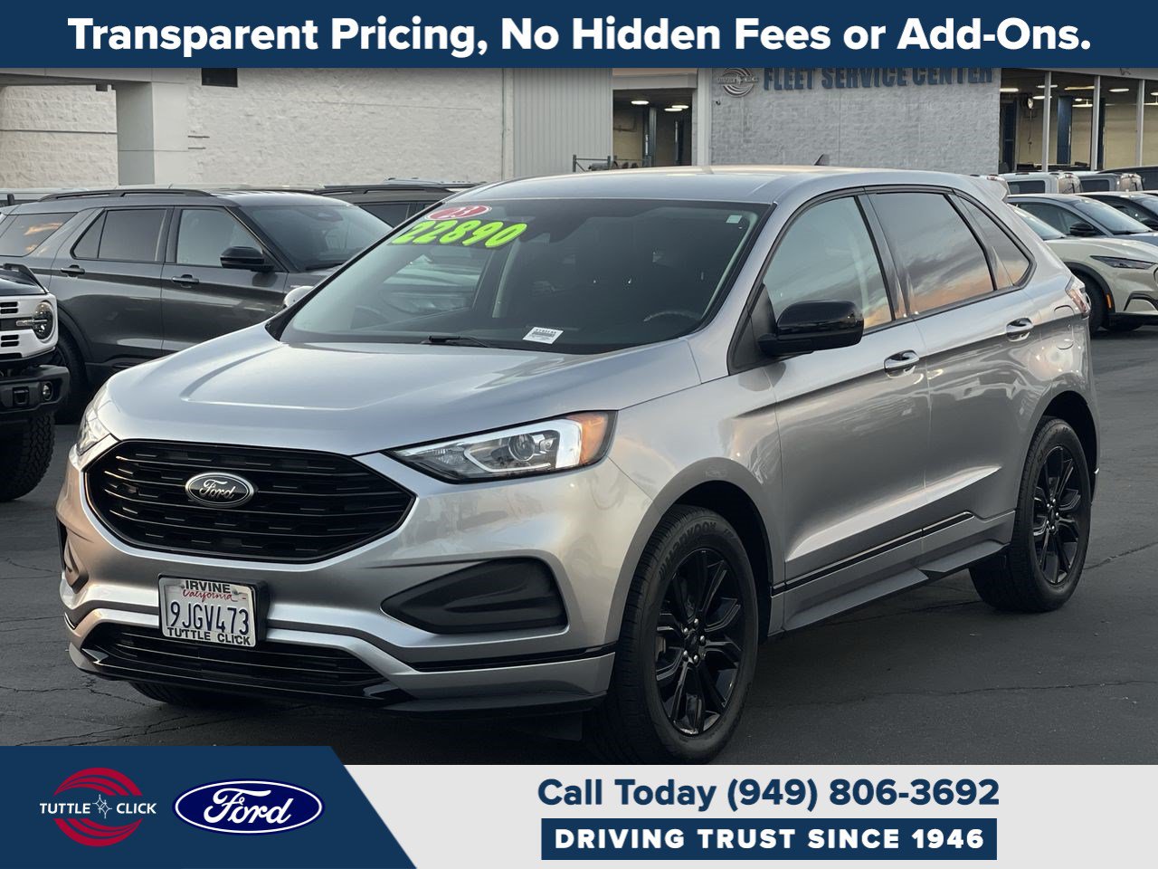 Certified 2023 Ford Edge SE w/ Black Appearance Package AWD/4WD image 12