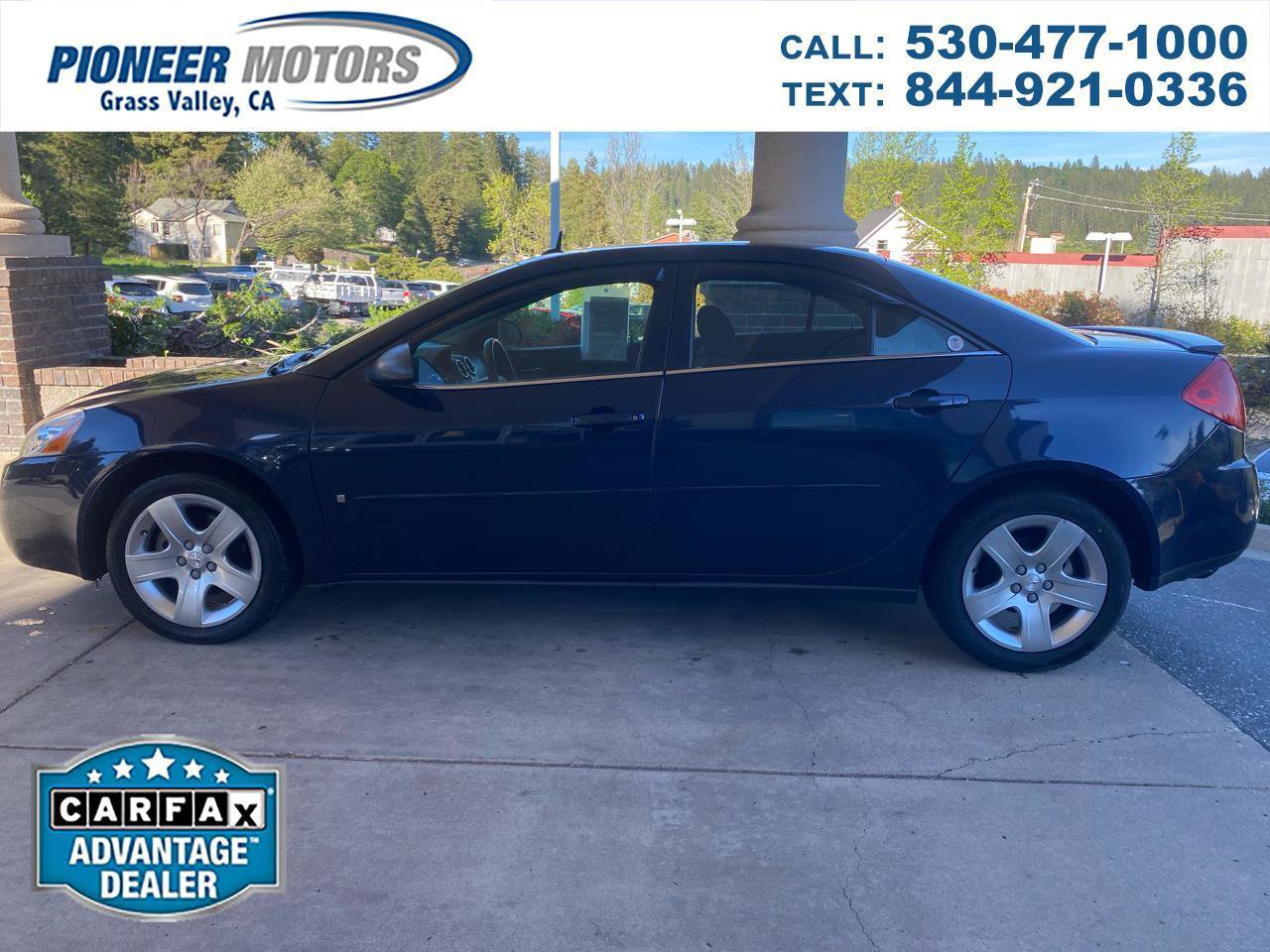 Used 2009 Pontiac G6 Sedan