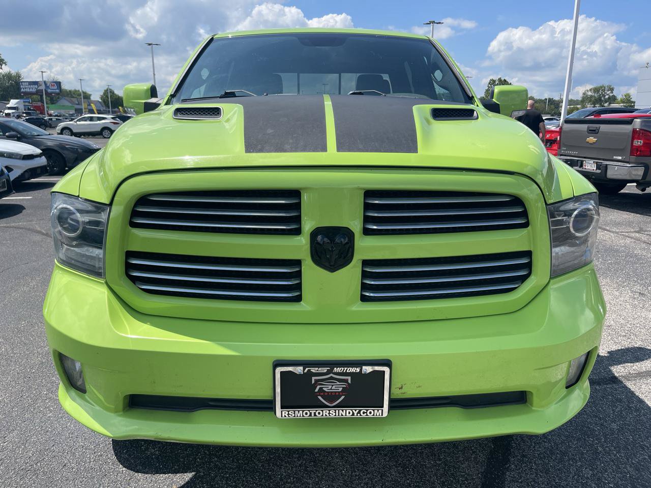 Used 2017 RAM 1500 Sport w/ Sublime Green Sport Package AWD/4WD image 4