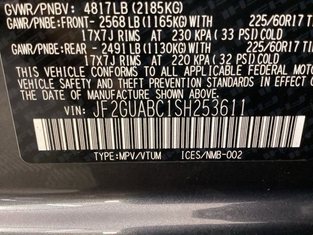 Certified 2025 Subaru Crosstrek 2.0i w/ Convenience Package #1 image 12
