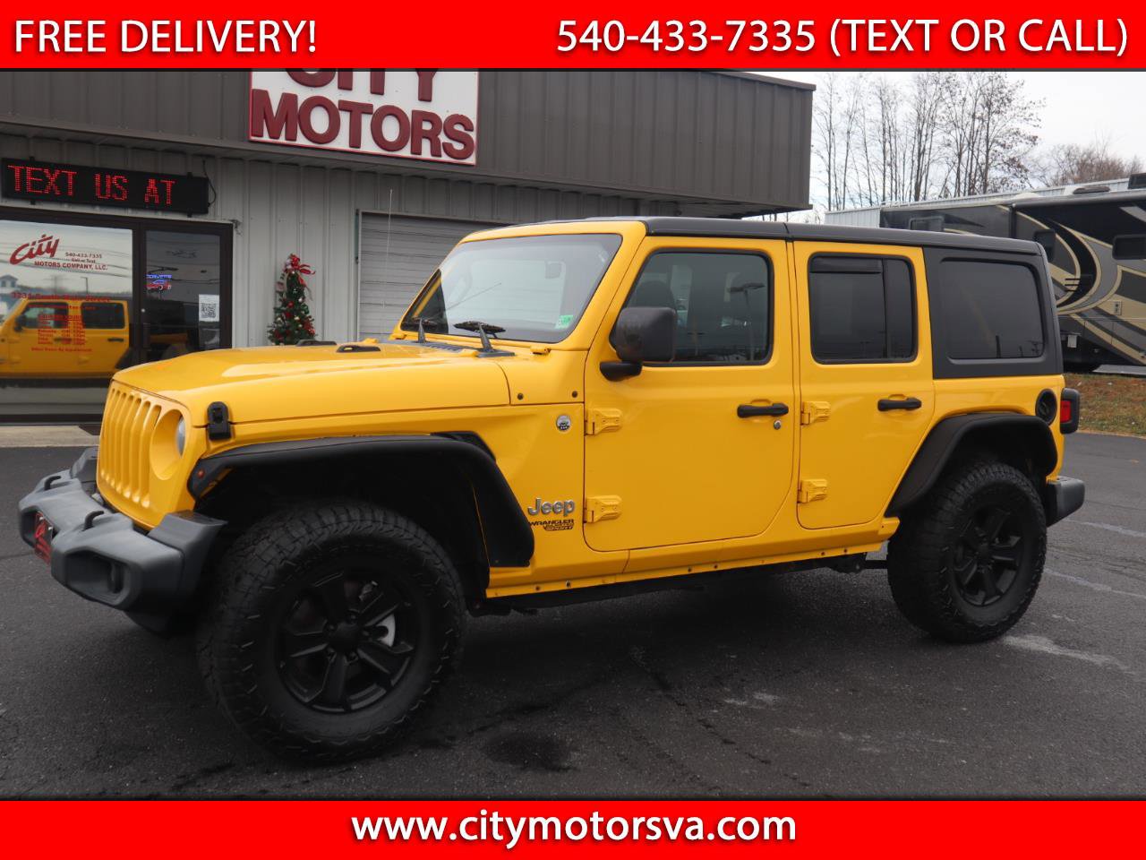 Used 2018 Jeep Wrangler Unlimited Sport S image 1