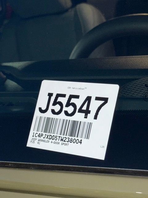 New 2026 Jeep Wrangler Sport image 34