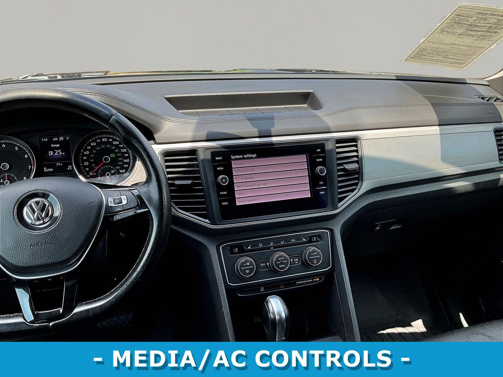 Used 2019 Volkswagen Atlas SE AWD/4WD image 9
