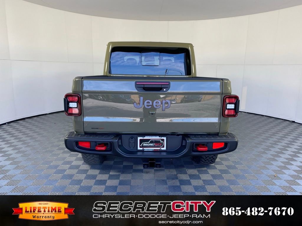 New 2026 Jeep Gladiator Rubicon w/ Steel Power Dome Hood Package image 6