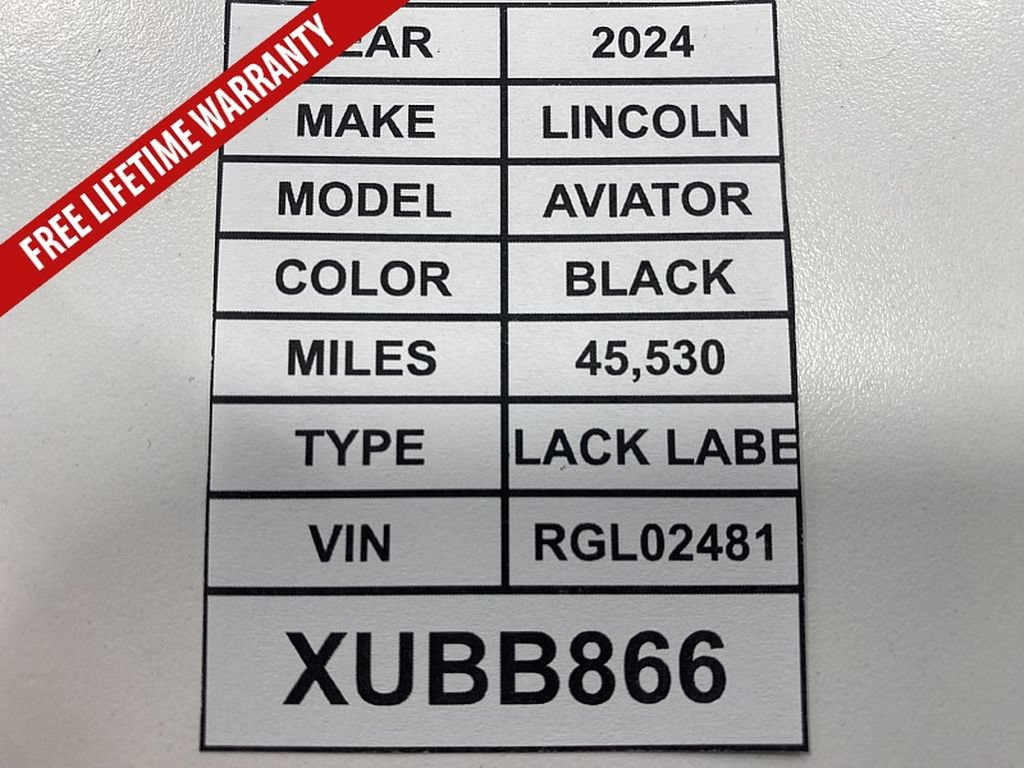 Used 2024 Lincoln Aviator Black Label w/ Jet Package AWD/4WD image 43