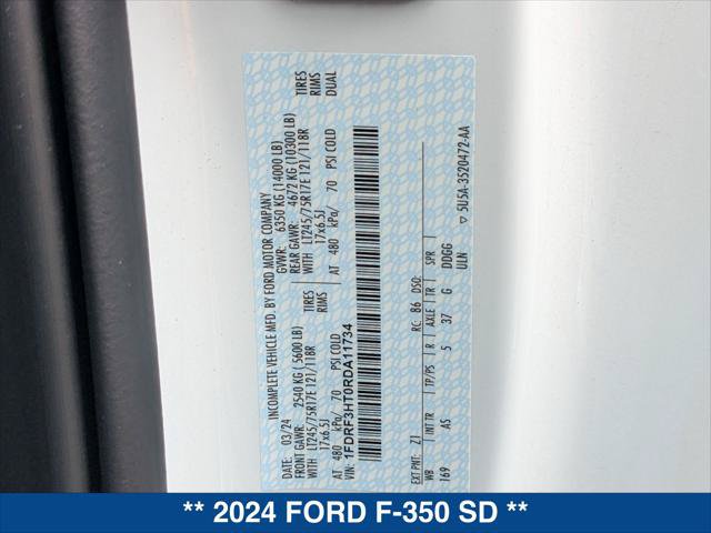 New 2024 Ford F350 XL w/ XL Chrome Package AWD/4WD image 18