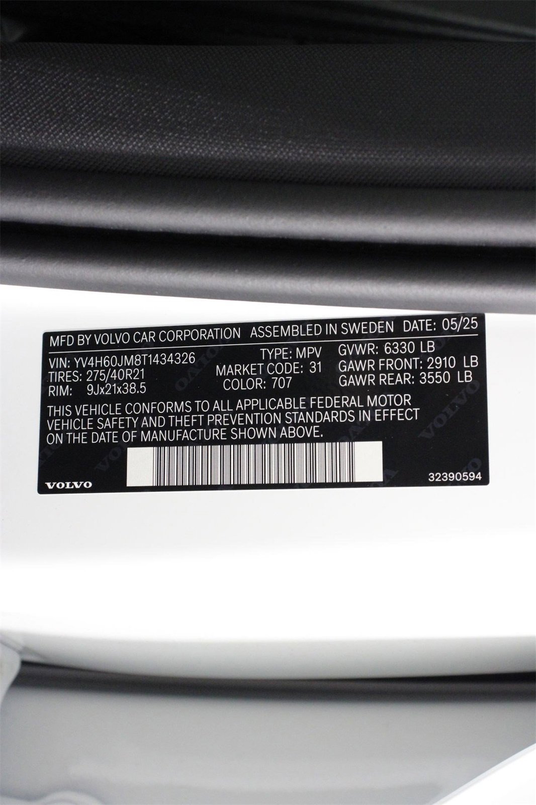 New 2026 Volvo XC90 T8 Ultra image 17