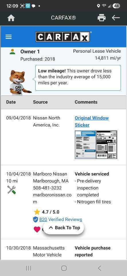 Used 2019 Nissan Leaf S w/ S Charge Package image 54