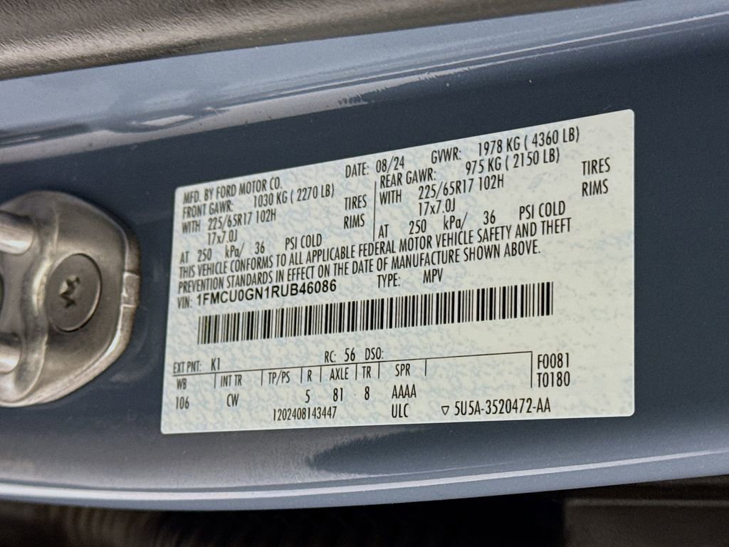 Used 2024 Ford Escape Active w/ Tech Pack #1 FWD image 35