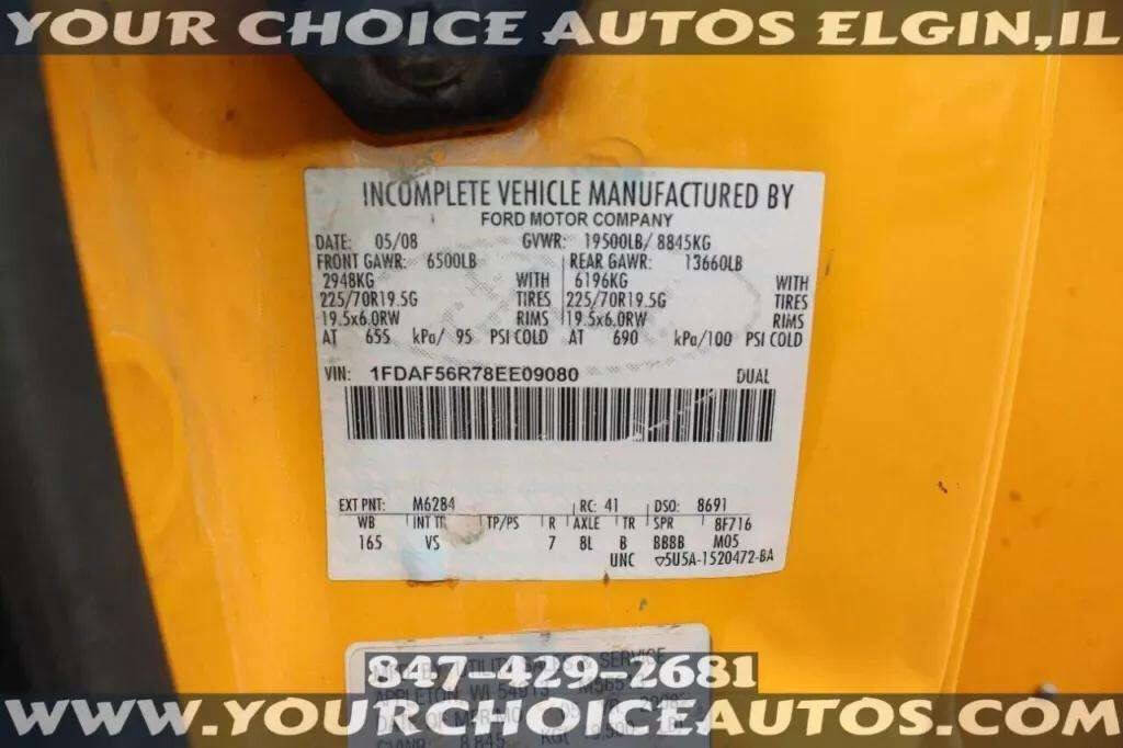 Used 2008 Ford F550 2WD Regular Cab Super Duty image 11