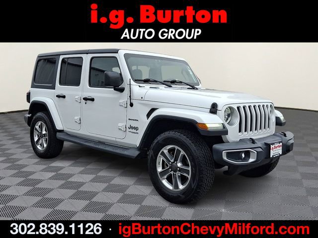 Used 2018 Jeep Wrangler Unlimited Sahara image 1