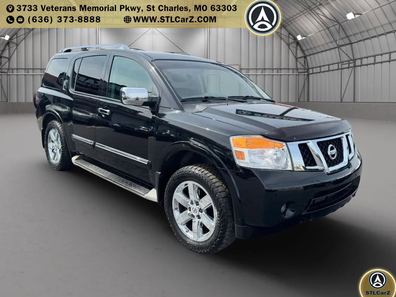 Used 2014 Nissan Armada Platinum w/ 2nd Row Captain Seat Package image 1