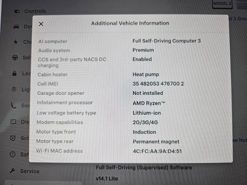 Used 2023 Tesla Model 3 Performance AWD/4WD image 3
