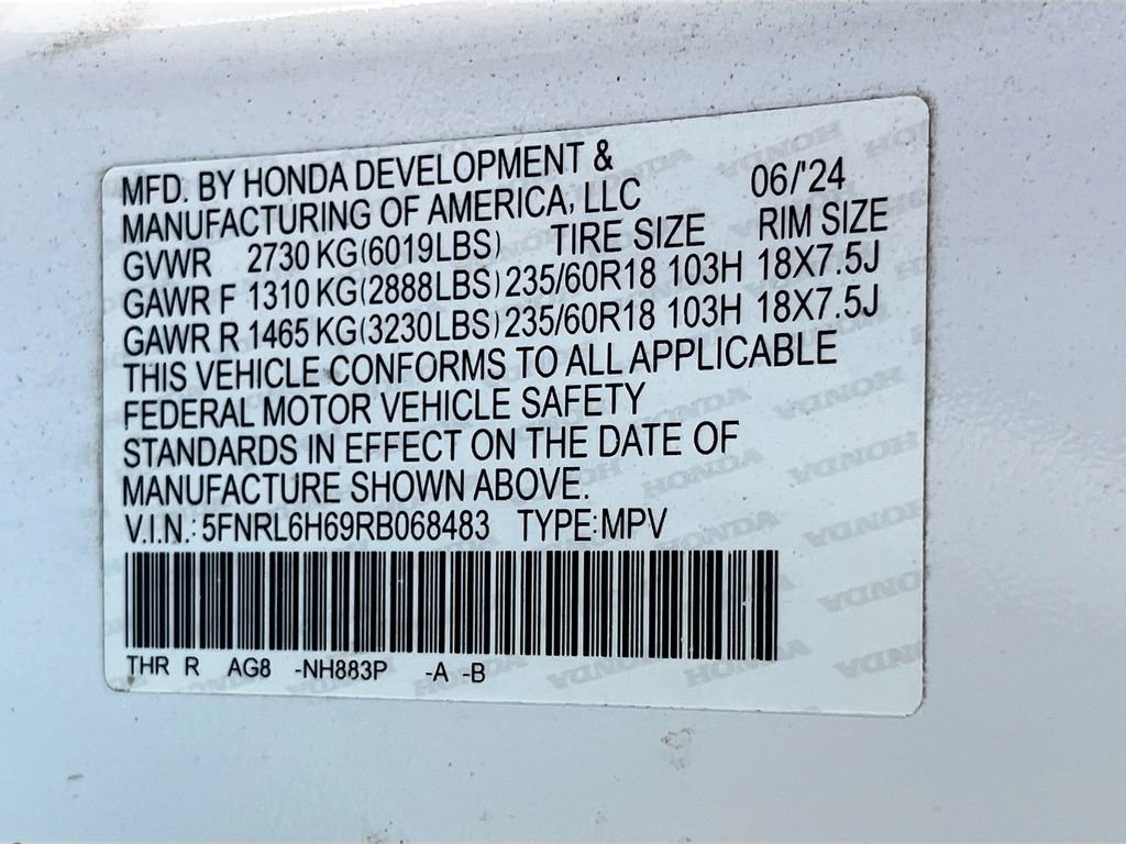 Used 2024 Honda Odyssey EX-L image 33