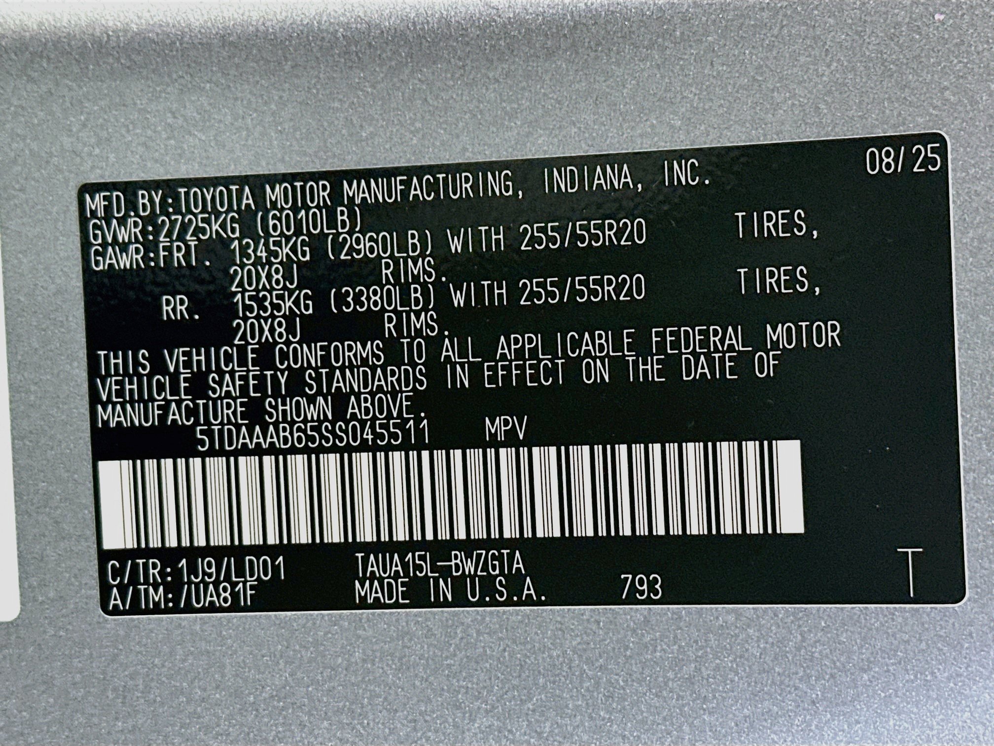 Certified 2025 Lexus TX 350 AWD w/ Technology Package image 33