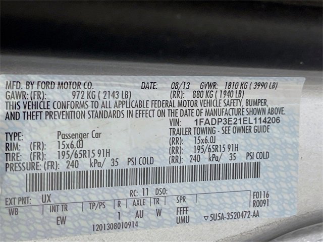 Used 2014 Ford Focus S image 28