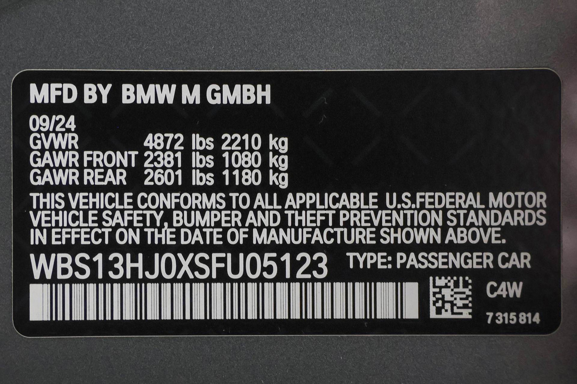 Used 2025 BMW M3 w/ Executive Package RWD image 51