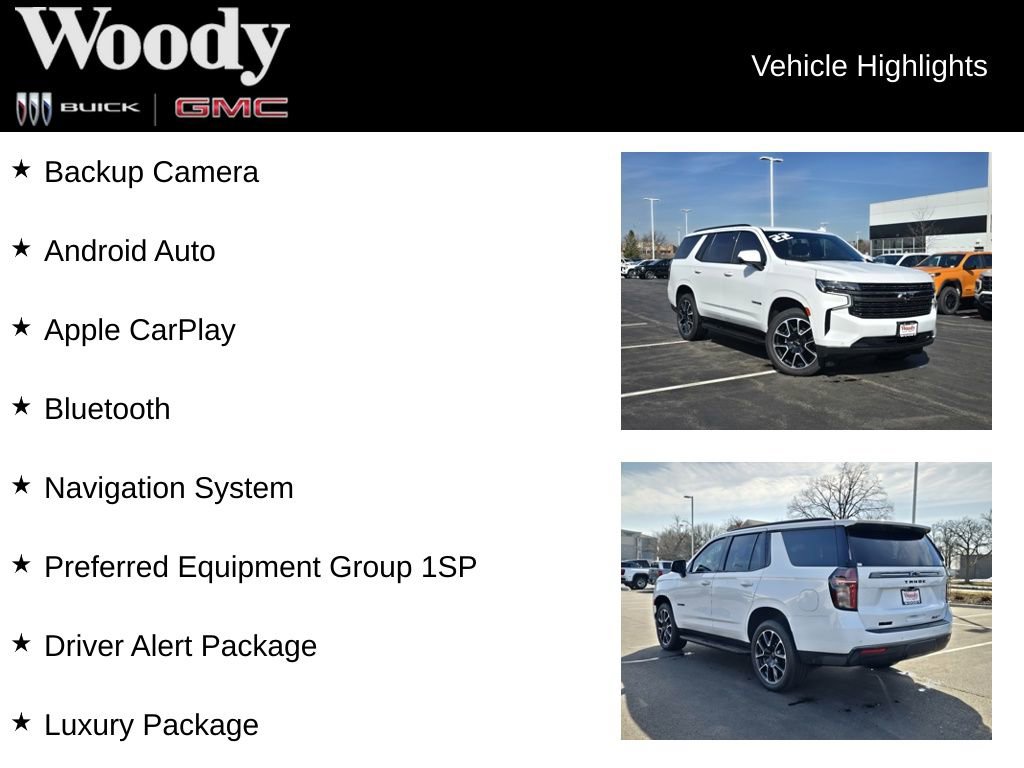 Used 2022 Chevrolet Tahoe RST w/ Luxury Package image 3