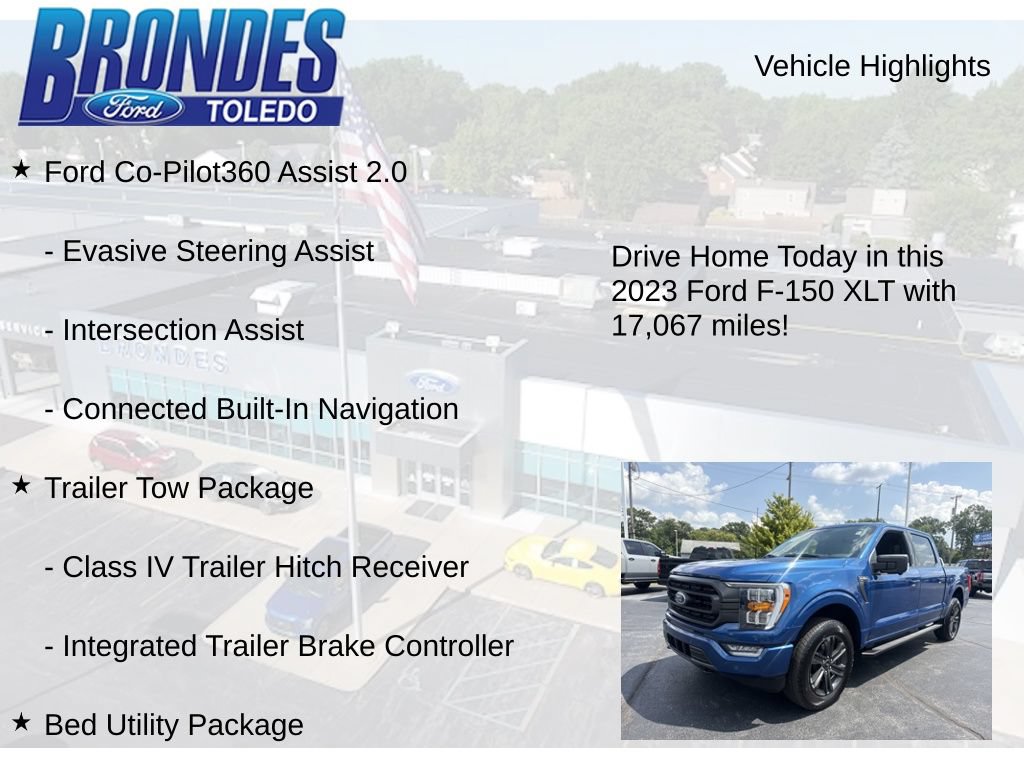 Used 2023 Ford F150 XLT w/ Equipment Group 302A High AWD/4WD image 22