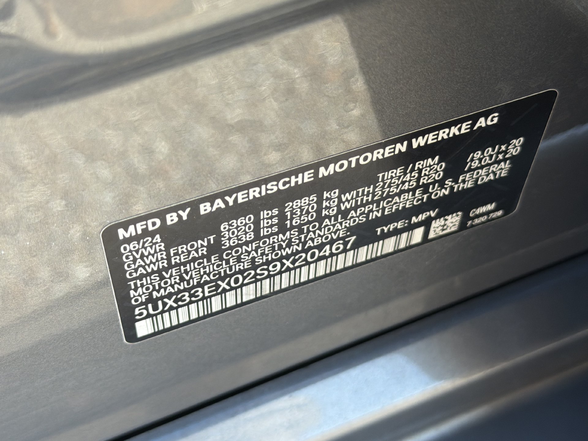 Used 2025 BMW X6 xDrive40i w/ Climate Comfort Package AWD/4WD image 39