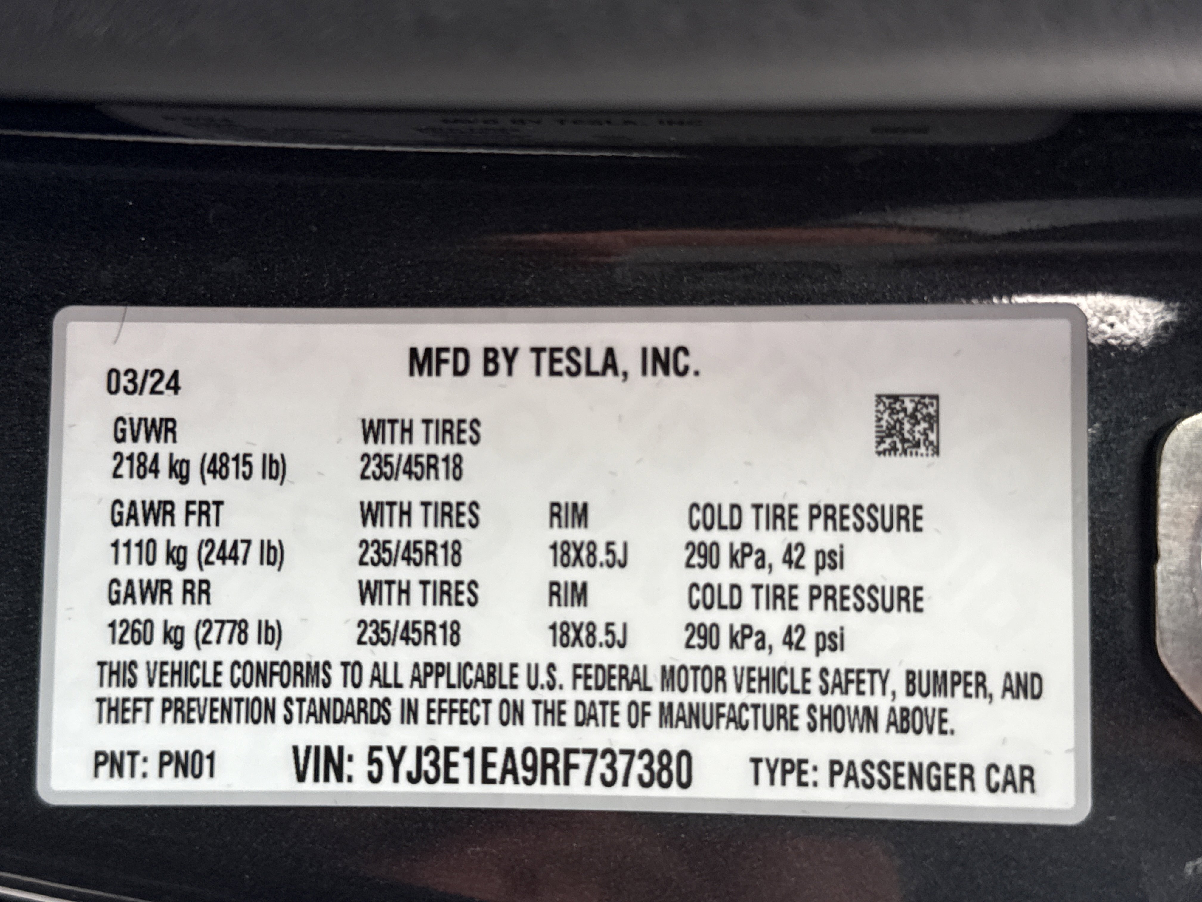 Used 2024 Tesla Model 3 RWD image 29