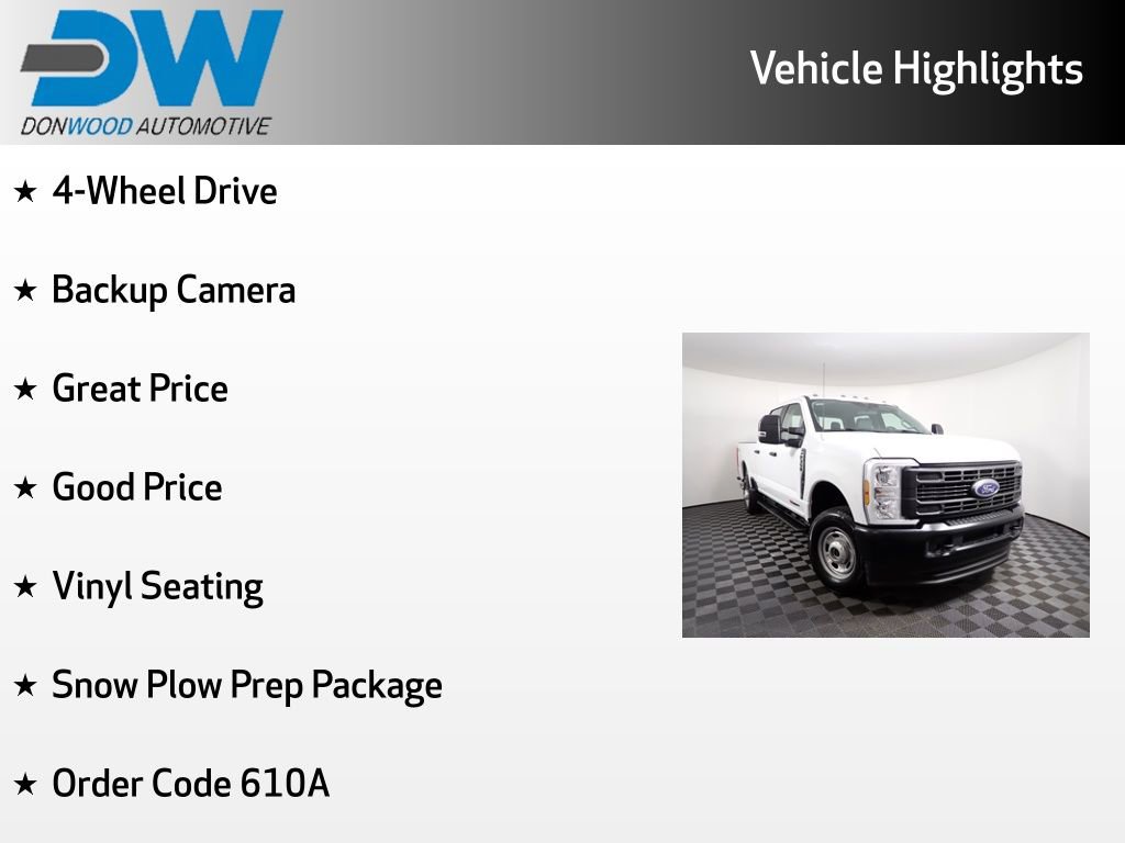 Used 2025 Ford F350 XL w/ Snow Plow Prep Package image 3