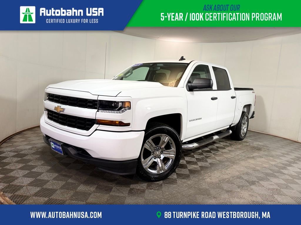Used 2018 Chevrolet Silverado 1500 Custom w/ Custom Convenience Package image 1