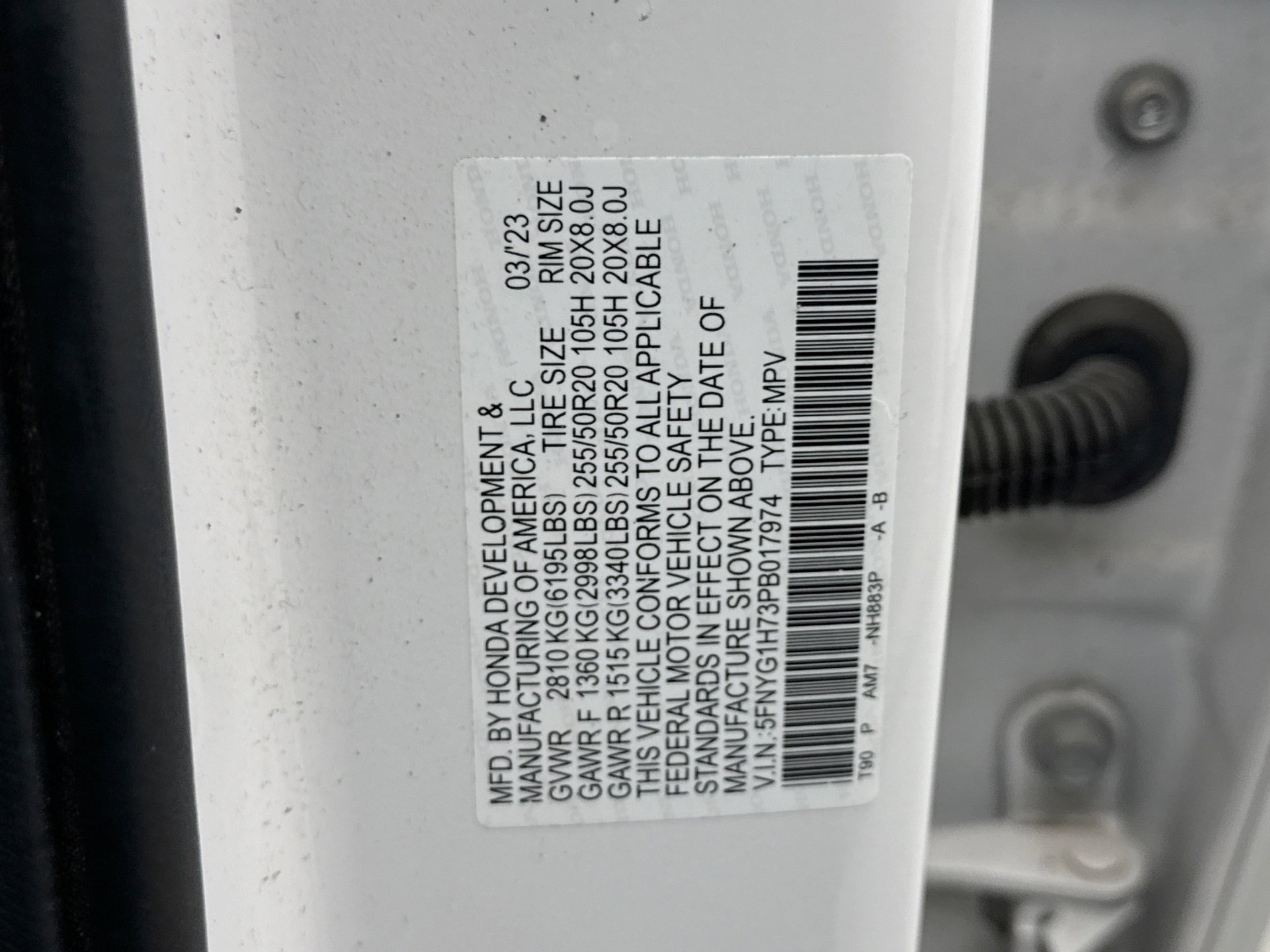 Used 2023 Honda Pilot Touring image 27