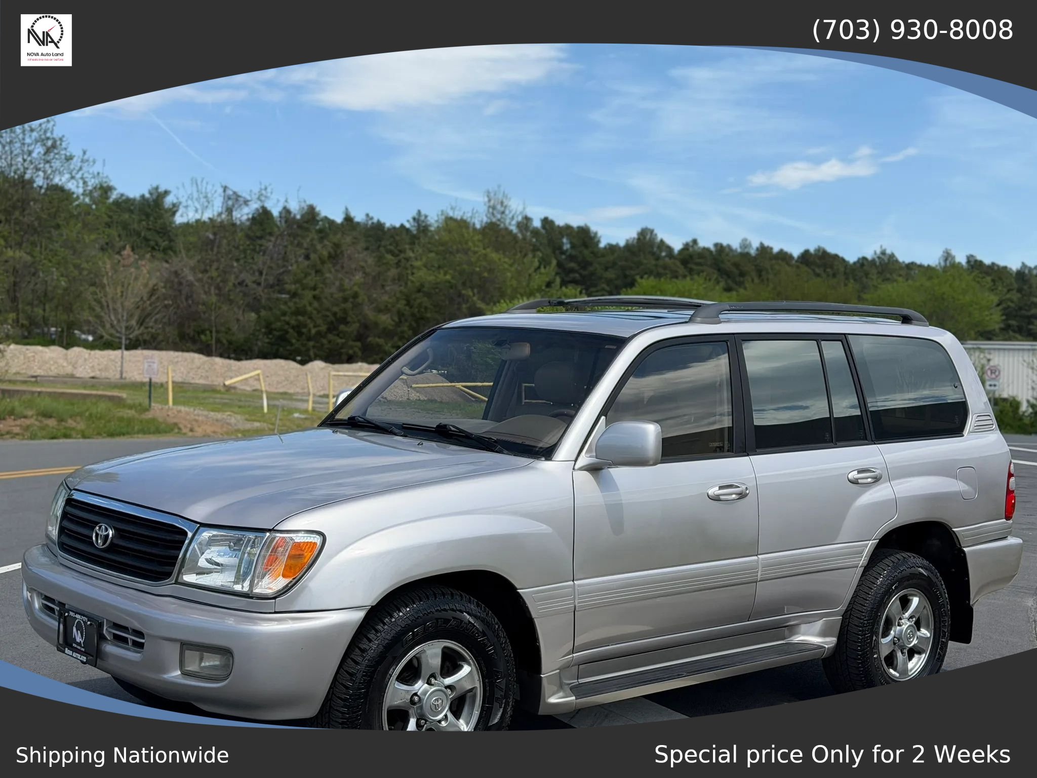 Used 2002 Toyota Land Cruiser w/ Convenience Pkg AWD/4WD image 5