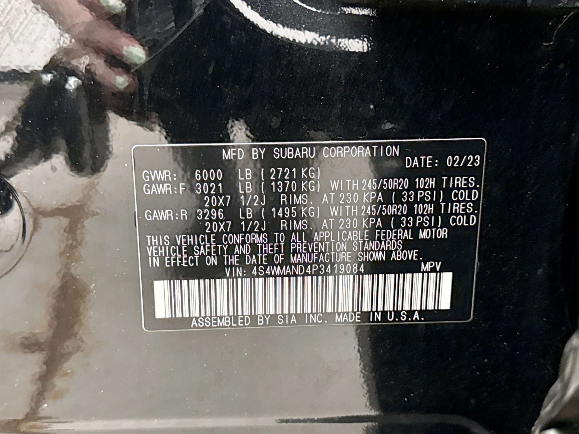 Used 2023 Subaru Ascent Limited image 12