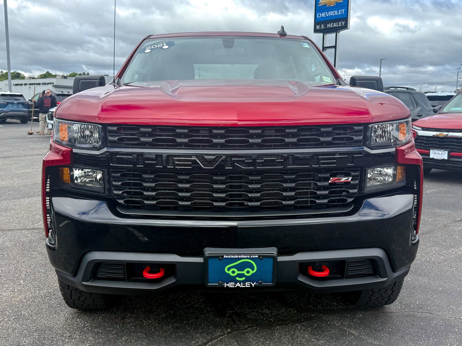 Certified 2021 Chevrolet Silverado 1500 Custom Trail Boss AWD/4WD image 2