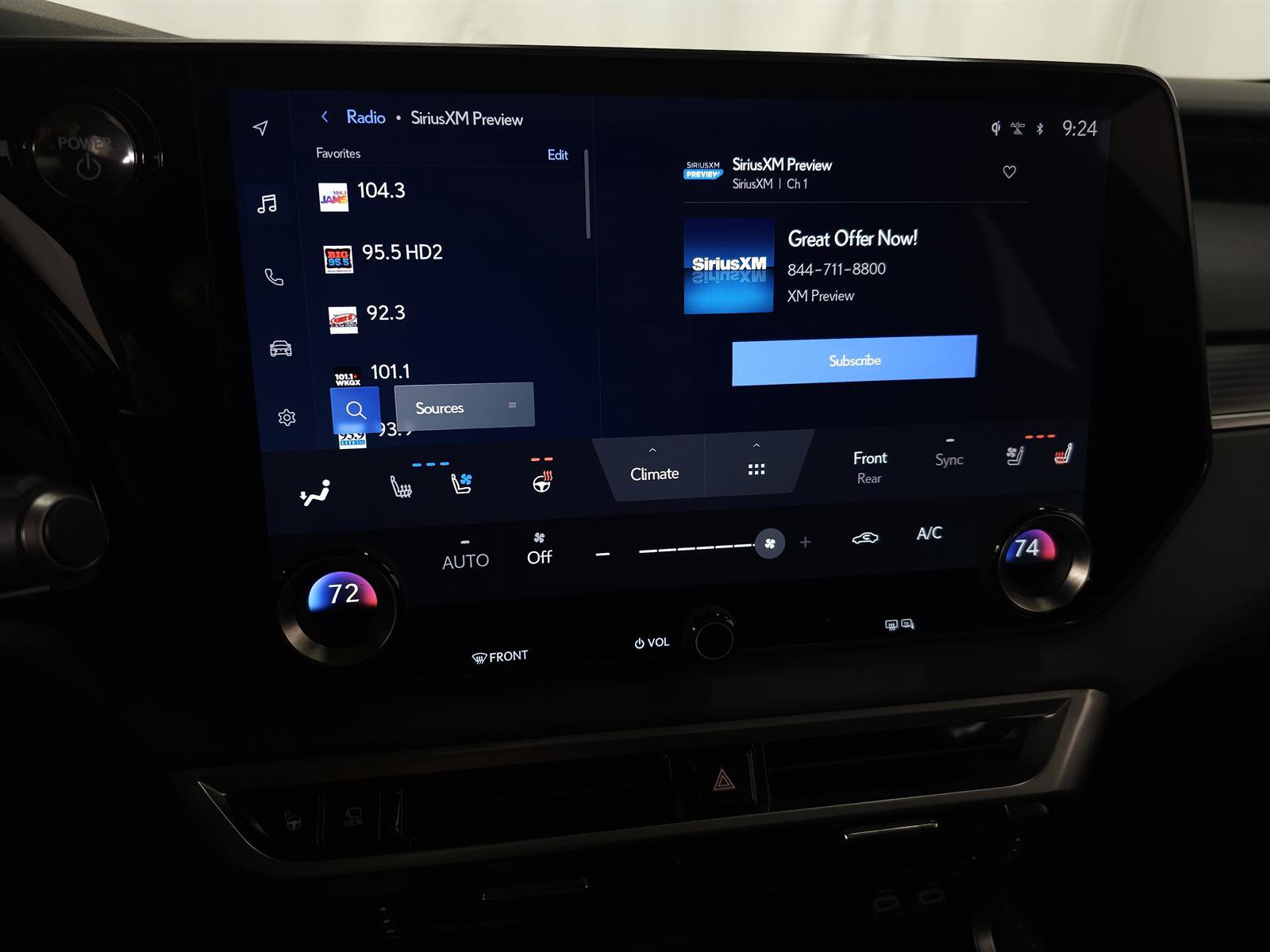 Used 2024 Lexus RX 500h F Sport w/ Convenience Package image 24