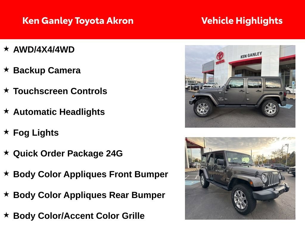 Used 2018 Jeep Wrangler Unlimited Sahara image 2