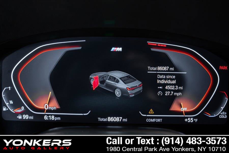 Used 2020 BMW 740i w/ M Sport Package RWD image 16