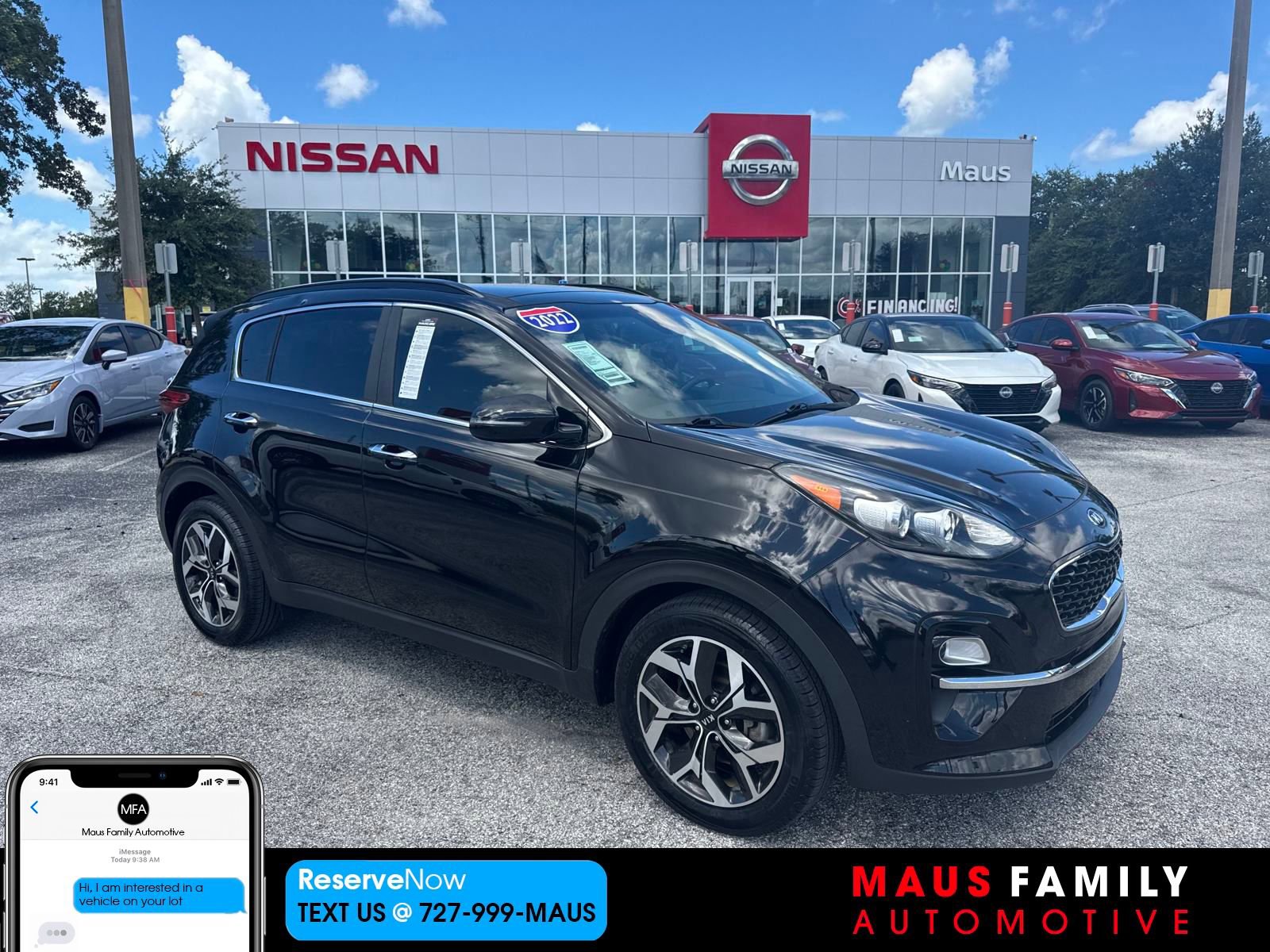 Used 2022 Kia Sportage EX w/ EX Technology Package