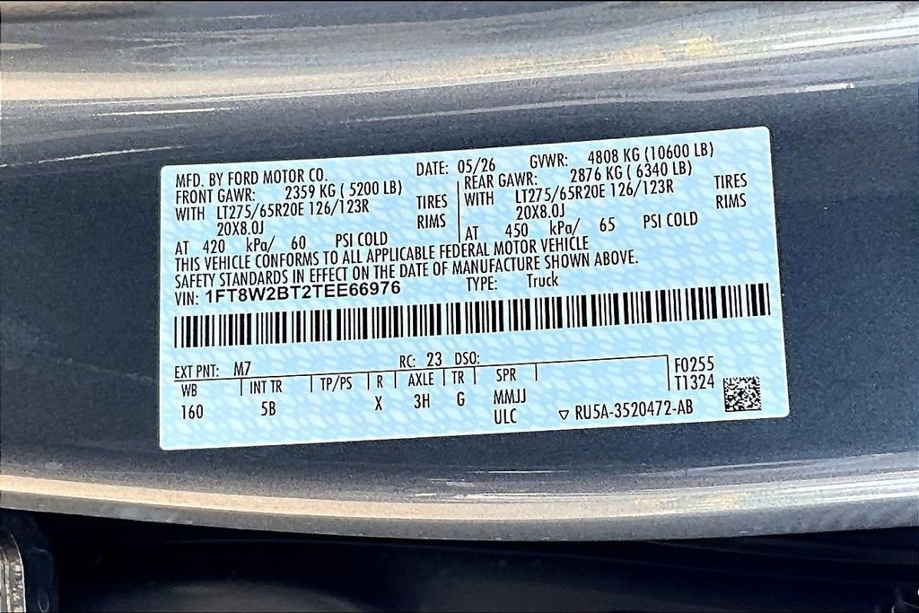New 2026 Ford F250 Lariat w/ Lariat Ultimate Package AWD/4WD image 13