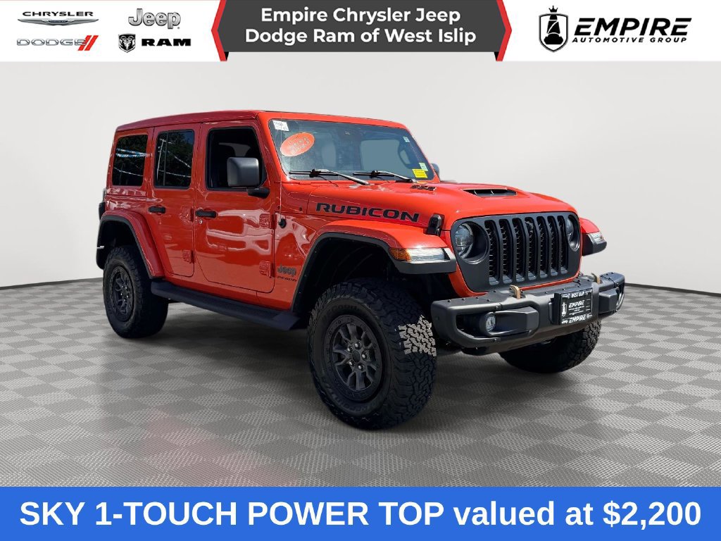 Certified 2023 Jeep Wrangler Unlimited Rubicon 392 w/ Trailer Tow Package