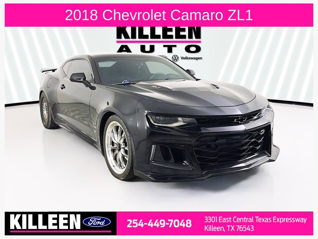 Used 2018 Chevrolet Camaro ZL1 RWD image 1