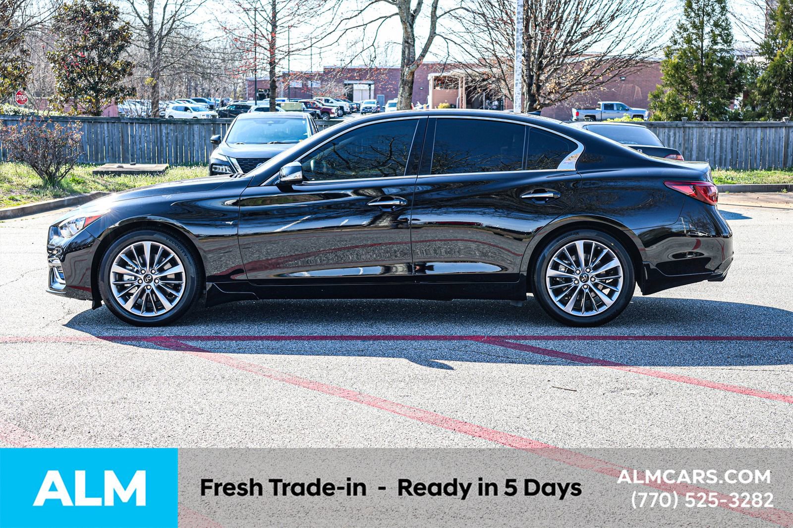 Used 2024 INFINITI Q50 Luxe w/ Cargo Package RWD image 7