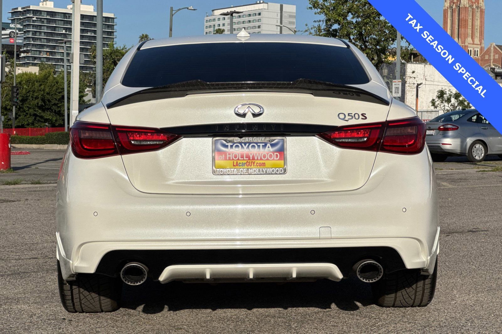 Used 2021 INFINITI Q50 Red Sport 400 w/ Cargo Package image 5