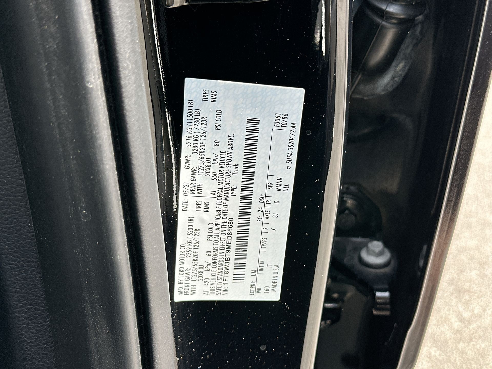 Used 2021 Ford F350 Limited AWD/4WD image 34