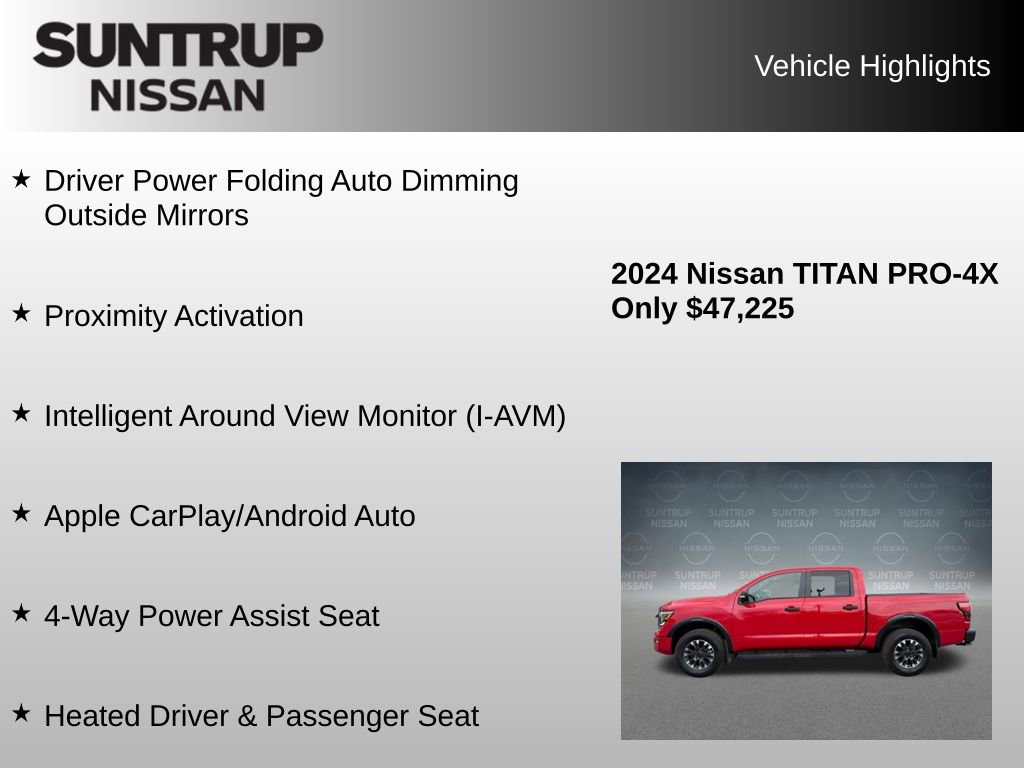 Used 2024 Nissan Titan PRO-4X w/ Pro-4x Convenience Package image 31